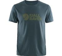 Fjallraven M Logo T-Shirt Navy, Size XL - Mens Short-sleeved T-Shirt, Color Blue