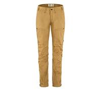 Fjallraven 89583-232 Abisko Lite Trekking TRS W Reg Pants Women's Buckwheat Brown Size 40