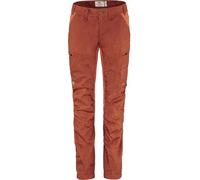 Fjallraven 89583S-321-333 Abisko Lite Trekking TRS W Short Pants Women's Cabin Red-Rowan Red Size 38