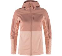 Fjallraven 89589-302-300 Abisko Trail Fleece W Jacket Women's Chalk Rose-Dusty Rose Size XL