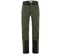 Fjallraven 89602-662 Keb Eco-Shell Trousers W Pants Women's Deep Forest Size XL