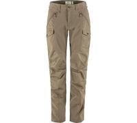 Fjallraven 89638-244 Nikka Trousers Curved W Pants Women's Suede Brown Size 46