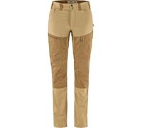 Fjallraven 89827-196-232 Abisko Midsummer TRS W Reg Pants Women's Dune Beige-Buckwheat Brown Size 34
