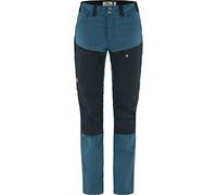 Fjallraven 89834-534-555 Abisko Midsummer Zip Off Trousers W Pants Women's Indigo Blue-Dark Navy Size 42
