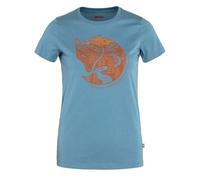 Fjallraven 89849-543-243 Arctic Fox T-Shirt W T-Shirt Women's Dawn Blue-Terracotta Brown Size XS
