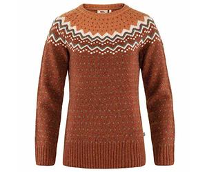 Fjallraven 89941-215-242 Övik Knit Sweater W/Övik Knit Sweater W Sweatshirt Women's Autumn Leaf-Desert Brown Size S