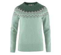 Fjallraven 89941-674-679 Övik Knit Sweater W/Övik Knit Sweater W Sweatshirt Women's Misty Green-Deep Patina Size XS