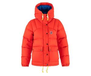 FJALLRAVEN 89995-214-525 Expedition Down Lite Jacket W Jacket Women's Flame Orange-UN Blue Size S