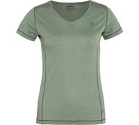 Fjällräven Abisko Cool Short Sleeve T-shirt Green M Woman