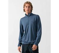 Fjällräven Abisko Day Hike Half Zip Sweatshirt Blue M Men