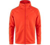 FJALLRAVEN Abisko Grid Fleece Hoodie M - Men - Red - size M- model 2025 M