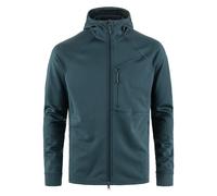 Fjällräven - Abisko Grid Fleece Hoodie - Fleece jacket size XL, blue