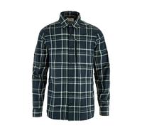 Fjallraven Abisko Hike Shirt LS Classic Dark Navy / Chalk White