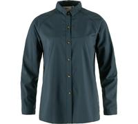 FJALLRAVEN Abisko Hike Shirt W - Women - Blue - size L- model 2025 L