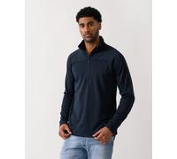 Fjallraven Abisko Lite Fleece Half Zip Mens in Dark Navy