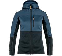 Fjällräven Abisko Trail Hoodie Fleece Blue S Woman
