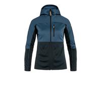 Fjällräven Abisko Trail Hoodie Fleece Blue S Woman