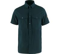 Fjällräven Abisko Trekking Short Sleeve Shirt Blue S Men