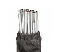 Fjallraven Abisko View 2 Pole KIT - Silver - 2 persons - Durable lightweight Abisko View 2 aluminium replacement poles