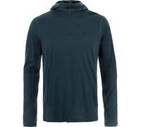 Fjällräven Men's Abisko Wool Hoodie M Hooded Sweatshirt, Dark Navy, S
