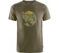 Men's Fjallraven Arctic Fox Mens T-Shirt - Green - Size: 38/Regular
