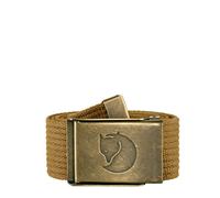 Fjallraven Canvas Brass Belt 4cm Buckwheat Brown