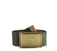 Fjallraven Canvas Brass Belt 4cm Mountain Grey