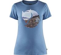 FJALLRAVEN F83515-524 Gädgaureh '78 T-shirt W River Blue S