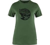 FJALLRAVEN F84118-621 Abisko Wool Fox SS W Spruce Green L