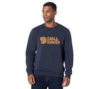 Fjallraven F84142-555 Fjallraven Logo Sweater, Men, Dark Navy, M