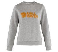 Fjallraven Womens Logo Sweater Grey Melange