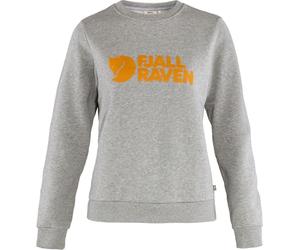 Fjallraven F84143-020-999 Logo Sweater, Women, Grey-Melange, S