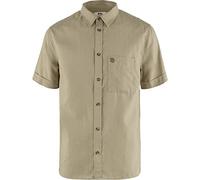 FJALLRAVEN F87039-195 Övik Travel Shirt SS M Sand Stone S