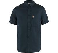 FJALLRAVEN F87039-555 Övik Travel Shirt SS M Dark Navy S