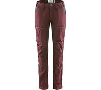 FJALLRAVEN F89583S -356-030 Abisko Lite Trekking Trs W Short Dark Garnet-Dark Grey 44