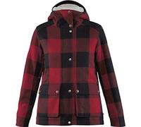 FJALLRAVEN F89796-320-550 Greenland Re-Wool Jacket W Red-Black XXS