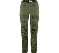 FJALLRAVEN F89898S -626-625 Keb Trousers W Short Green Camo-Laurel Green 36