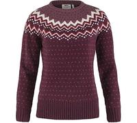 Fjällräven Övik Knit Sweater Red S Woman