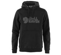 Fjallraven Logo Mens Hoodie - Black 550 - Black 550 - M