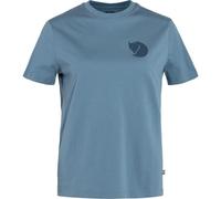 Fjallraven Fox Boxy Logo Tee Womens in Dawn Blue