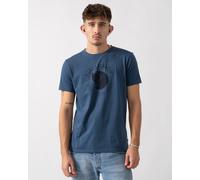 Fjallraven Fox Mens T-Shirt - Indigo Blue - Size Large