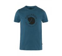 Fjällräven Fox Short Sleeve T-Shirt Solid Blue - M