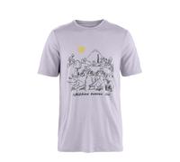 Fjallraven Hoja Lugnt Wool T-shirt Classic Lavender Mist
