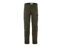 Fjallraven Kaipak Walking Trousers | UK S in Dark Olive