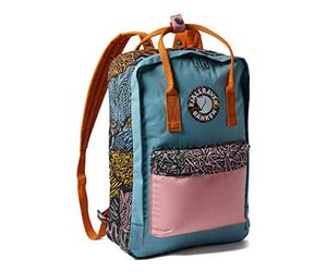FJALLRAVEN Kånken Art Plus Backpack, Adults Unisex, Woodlands (Green), One Size