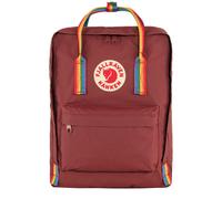 Fjallraven Kanken Classic Backpack Ox Red / Rainbow Pattern