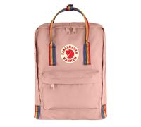 Fjallraven Kanken Rainbow Classic Backpack Chalk Rose / Rainbow