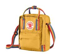 Fjallraven Kanken Rainbow Sling Ochre / Rainbow