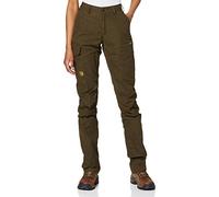 Fjallraven Karla Pro Trousers Curved W Sport Trousers - Dark Olive, 38