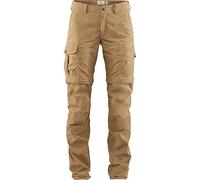 Fjallraven Karla Pro Zip-Off Trousers W Sport Trousers - Dark Sand, 46
